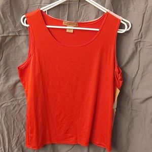 New with tag tank top blouse sz xlg chili red